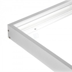 Surface-mounted frame for LED panel 60x120