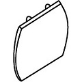 Fantasia Fantasia embout de fermeture pour rail monophasé ou triphasé, disponible en noir ou blanc