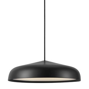 Minimalistische en moderne hanglamp 40cm Ø - zwart