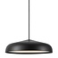 Minimalist and modern hanging lamp 40cm Ø - black