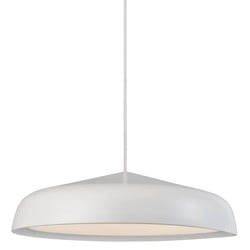 Pendant lamp Ø40 cm white, incl. 20W LED module, dimmable