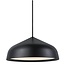 Minimalist and modern hanging lamp 25cm Ø - black