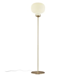 Floor lamp elegant and decorative opal white