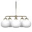 Modern, timeless and very beautiful five-armed chandelier