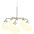 Lustre à cinq bras moderne, intemporel et très beau
