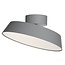 Vaste plafondlamp 12W LED paneel met elegant design grijs 12W/610Lm