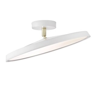 Plafonnier fixe 24W panneau LED au design élégant blanc 24W/1600Lm