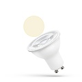 Foco LED GU10 5W regulable blanco cálido, 450 lúmenes, haz 37°, sustituye a 35W halógeno, Ø50mm