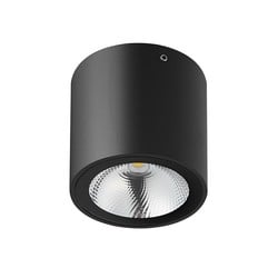 Fantasia ZAZOU surface-mounted ceiling lamp black IP54 6W 3000K