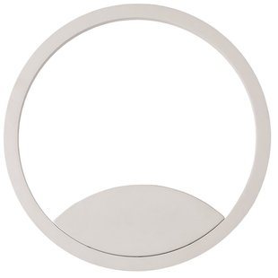 Dimmable ring lamp for wall or ceiling with indirect light white 15W