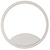 Dimmable ring lamp for wall or ceiling with indirect light white 15W