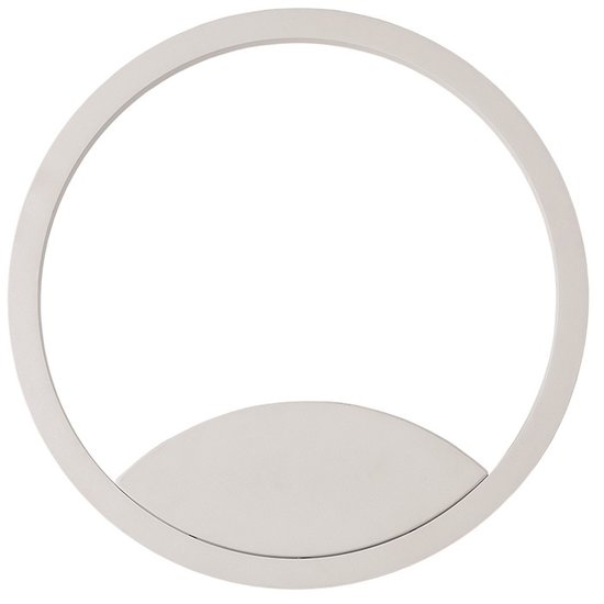 Dimbare ringlamp voor wand of plafond met indirect licht wit 15W