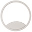 Fantasia ORSO aplique de pared redondo LED con luz indirecta, regulable, 15W, 880 lúmenes, 3000K blanco cálido, Ø280 mm