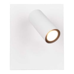 Tunga LED wandspot wit 3,5W kantelbaar, IP54 binnen/buiten