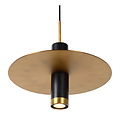 Retro-chic elegant hanging lamp 35 cm Ø GU10 black
