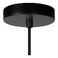 Lampe à suspension scandinave contemporaine en rotin 42 cm Ø E27 bois clair