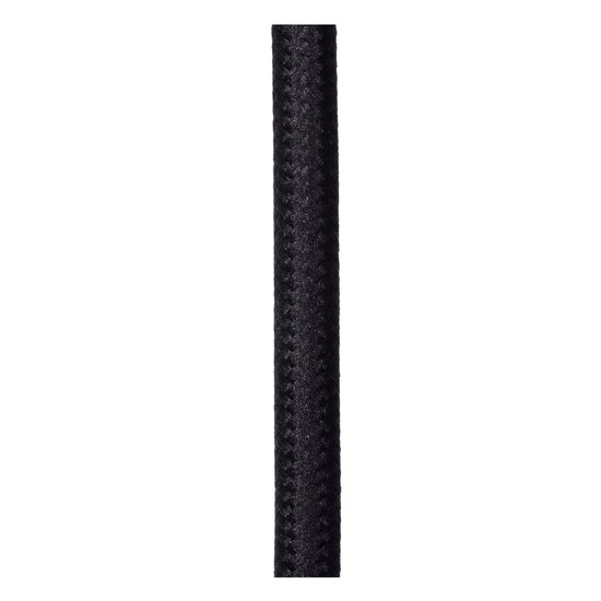 Lampe à suspension épurée et élégante en osier 56 cm Ø E27 rotin noir