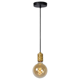 Minimalistisch eenvoudige hanglamp E27 goud/messing