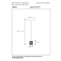 Minimalist simple hanging lamp E27 gold/brass