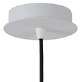 Mysterious, unique spherical hanging lamp 25 cm Ø E27 white