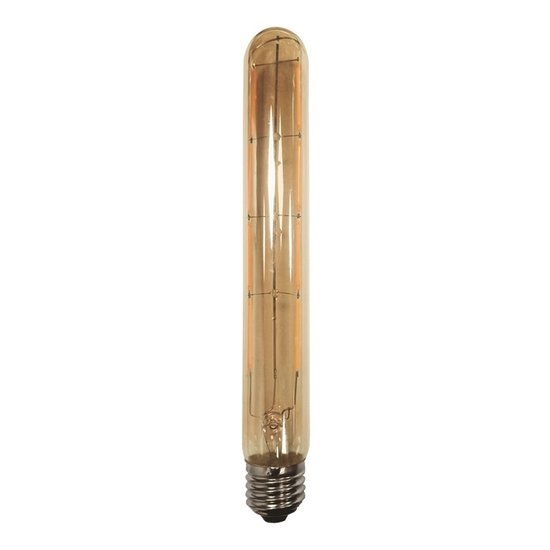 Fantasia vintage tube lamp E27 7.2W LED amber, dimmable, 700 lumens, 225mm, extra warm