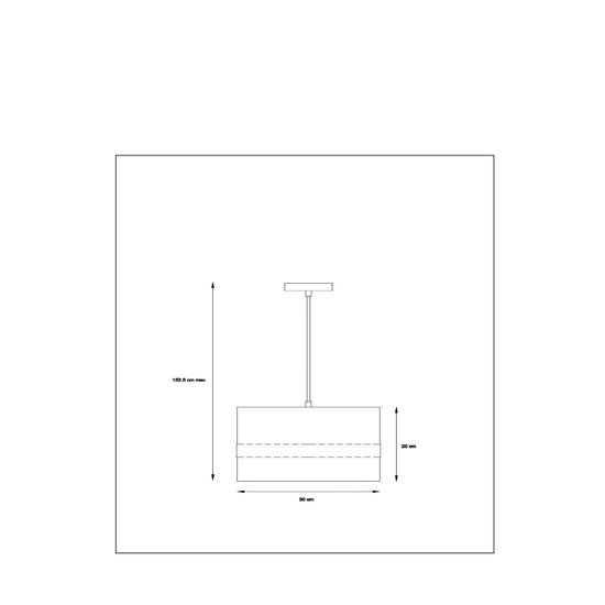 Lampe à suspension rétro élégamment simple 30 cm Ø E27 rose et or