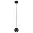 Fantasia Triton pendellamp met kleine bolvormige kap in staal, GU10 (excl.), diameter 100 mm, zwart