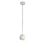 Lampe suspendue avec petite ampoule GU10 blanche