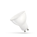 Foco LED GU10 4W regulable, 310 lúmenes, 4000K blanco neutro, Ra80, haz de 120°, sustituye halógeno de 30W, cubierta lechosa