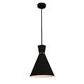 Fantasia Trendy pendant lamp in copper – conical plastic shade, 25 cm diameter, height adjustable up to 154.5 cm, E27 fitting