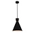 Fantasia Suspension Kono cuivre, abat-jour conique, culot E27
