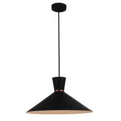 Fantasia KONO Pendelleuchte konisch weiß Ø39,5 cm, E27-Fassung