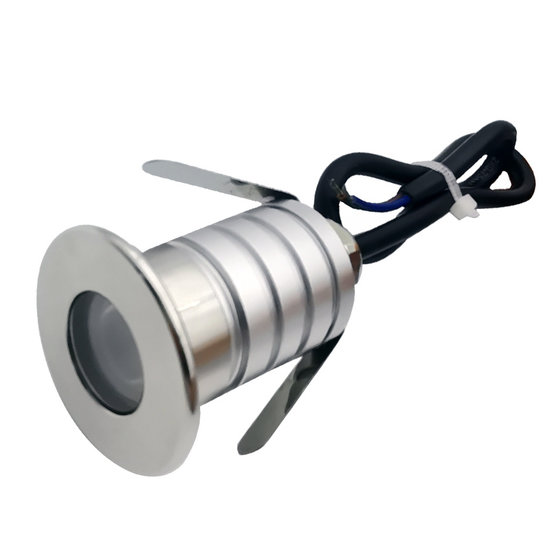 Kleine inbouwspot IP67 diameter 42mm IP67 dimbaar inox 10 tot 30V