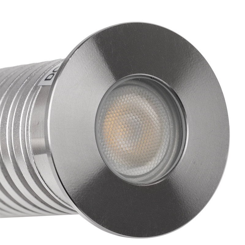  Mini foco empotrable, disipación de calor, mini foco LED  empotrado AC85‑265 V, resistente a los impactos para salas de colección  para centro comercial (luz blanca cálida 3000 K) : Herramientas y