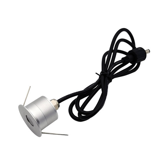 Kleiner Einbaustrahler IP67, Durchmesser 35 mm, IP67 10 bis 30 V, schmaler Winkel 30°