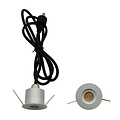 Kleiner Einbaustrahler IP67, Durchmesser 35 mm, IP67 10 bis 30 V, schmaler Winkel 30°