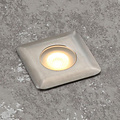 Mini-Einbauspot aus Edelstahl, quadratisch, IP67, Durchmesser 45 mm, IP67 von 10 bis 30 VDC