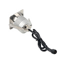 Mini-Einbauspot aus Edelstahl, quadratisch, IP67, Durchmesser 45 mm, IP67 von 10 bis 30 VDC