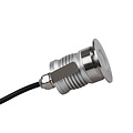 1 Watt kleine inbouwspot IP67 diameter 35mm IP67 inox 10 tot 30Vdc