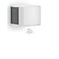 L 835 SC LED outdoor wall light with motion sensor, IP44, 3000K warm white, 616 lumen, anthracite plastic