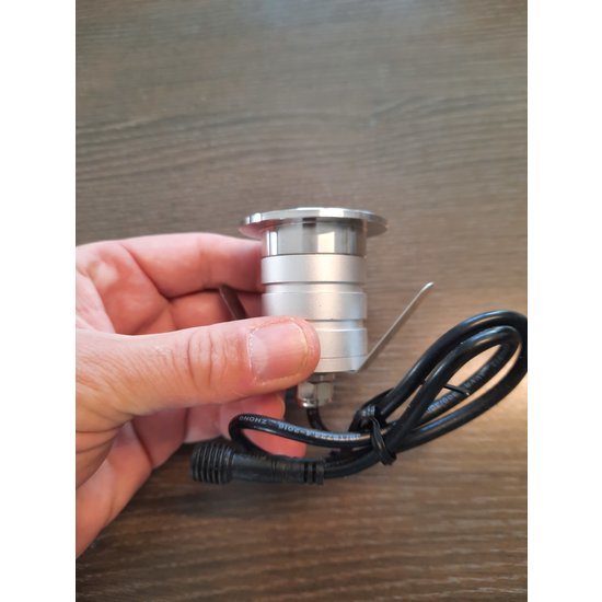 Spot pequeño empotrable IP67 diámetro 48mm IP67 10 a 30V gran angular 90°