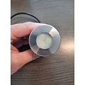 Petit spot encastrable IP67 diamètre 48mm IP67 10 à 30V faisceau 90 degrés