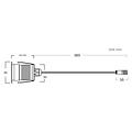 Foco empotrable estanco IP67 acentuado 10 a 30V dc 1W