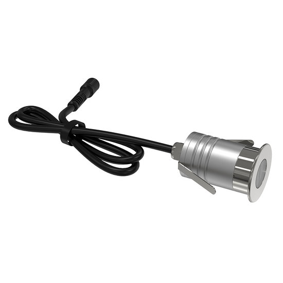 Waterdichte inbouwspot IP67 accentuerend 10 tot 30V dc 1W