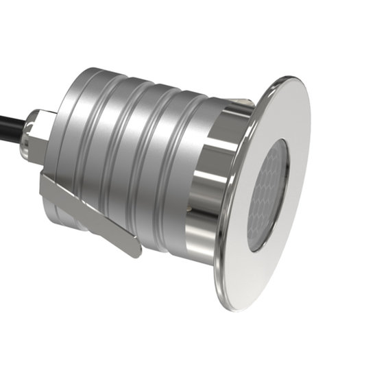 Anti-verblindende inbouwspot IP67 honingraat 10 tot 30V dc 3W