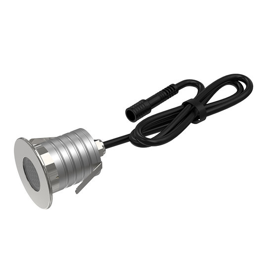 Anti-glare recessed spot IP67 honeycomb 10 to 30V dc 3W