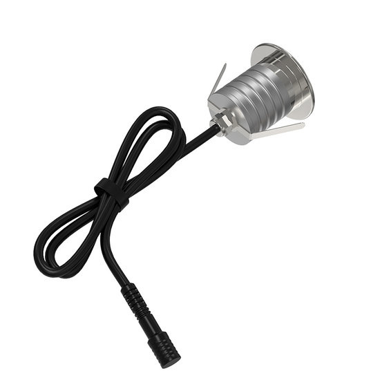 Waterdichte inbouwspot IP67 accentuerend 10 tot 30V dc 3W