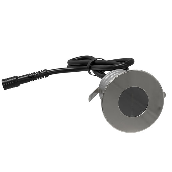 Waterdichte inbouwspot IP67 accentuerend 10 tot 30V dc 3W