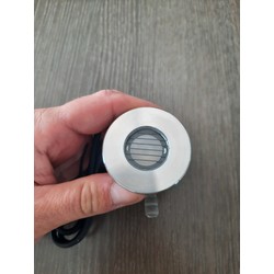 Waterproof recessed spotlight IP67 asymmetrical 10 to 30V dc 3W