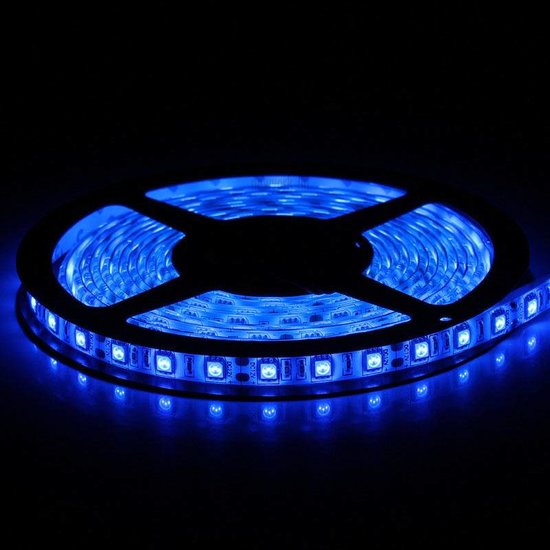 LED strip 5m IP65 outdoor 72W 60 LEDs per meter 24V